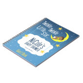 Twinkle Twinkle Little Star Baby shower Guest Book Notitieboek (Linkerzijde)