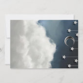 Twinkle Twinkle Little Star Baby shower Invitation (Achterkant)