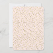 Twinkle Twinkle Little Star Baby shower Invitation Kaart (Achterkant)