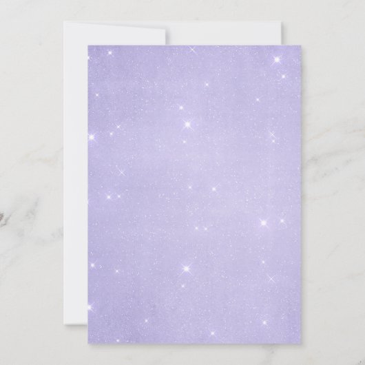 Twinkle Twinkle Little Star Baby shower Invitation Kaart (Achterkant)