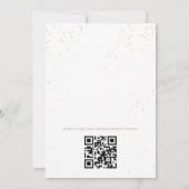 Twinkle Twinkle Little Star Baby Shower Invitation Kaart (Achterkant)