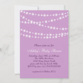 Twinkle Twinkle Little Star Baby shower Invitation Kaart (Voorkant)