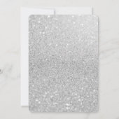 Twinkle Twinkle Little Star Baby shower Invitation Kaart (Achterkant)