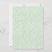 Twinkle Twinkle Little Star Baby shower Invitation Kaart (Achterkant)