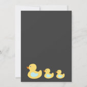 Twinkle Twinkle Little Star Baby shower INvitation Kaart (Achterkant)