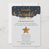 Twinkle Twinkle Little Star Baby shower Kaart (Voorkant)