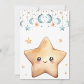 Twinkle, Twinkle Little Star - Baby shower Kaart (Achterkant)