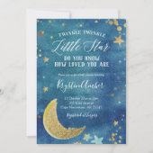 Twinkle Twinkle Little Star Baby shower Kaart (Voorkant)
