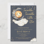 Twinkle Twinkle Little Star Baby shower Kaart (Voorkant)
