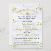 Twinkle Twinkle Little Star Baby shower Kaart (Voorkant)