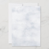 Twinkle Twinkle Little Star Baby shower Kaart (Achterkant)