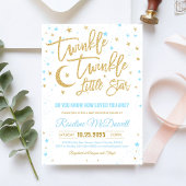 Twinkle Twinkle Little Star Baby shower Kaart