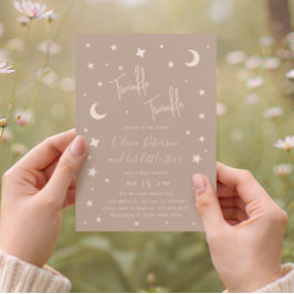 Twinkle Twinkle Little Star Baby Shower Kaart