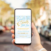 Twinkle Twinkle Little Star Baby shower Kaart