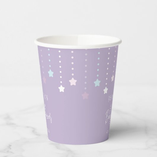 Twinkle Twinkle Little Star Baby shower Papieren Bekers (Links)