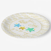 Twinkle Twinkle Little Star Baby shower Papieren Bordje (Gekanteld)