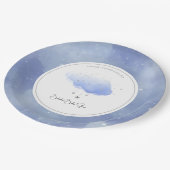 Twinkle Twinkle Little Star Baby shower Papieren Bordje (Gekanteld)