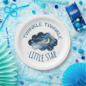 Twinkle Twinkle Little Star Baby shower Papieren Bordje (Feest)