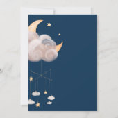 Twinkle Twinkle Little Star-Baby shower per post Kaart (Achterkant)