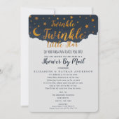 Twinkle Twinkle Little Star Baby shower per post Kaart (Voorkant)