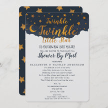 Twinkle Twinkle Little Star Baby shower per post