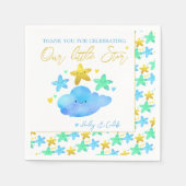 Twinkle Twinkle Little Star Baby shower Servet (Voorkant)