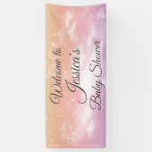 Twinkle Twinkle Little Star Baby shower Spandoek (Verticaal)