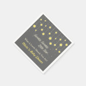Twinkle Twinkle Little Star Baby shower Supplies Servet (Hoek)