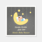 Twinkle Twinkle Little Star Baby shower Supplies Servet (Voorkant)