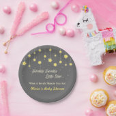 Twinkle Twinkle Little Star Baby shower Supply Papieren Bordje (Feest)