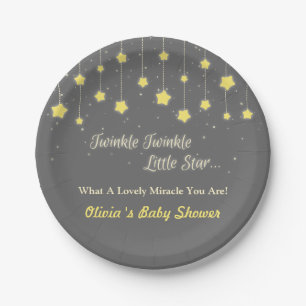 Twinkle Twinkle Little Star Baby shower Supply Papieren Bordje