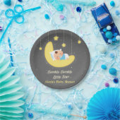 Twinkle Twinkle Little Star Baby shower Supply Papieren Bordje (Feest)