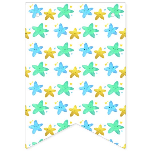 Twinkle Twinkle Little Star Baby shower Vlaggetjes (Tweede vlag)