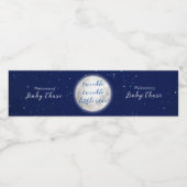 Twinkle Twinkle Little Star Baby shower Water Bott Waterfles Etiket (Enkel label)