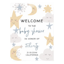 Twinkle Twinkle Little Star Baby shower Welcome