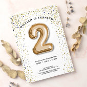 Twinkle Twinkle Little Star ballontype Birthday Kaart