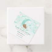 Twinkle Twinkle Little Star Beer Baby shower Bedankjes Labels (In situ)