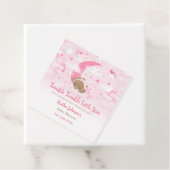 Twinkle Twinkle Little Star Beer Baby shower Bedankjes Labels (In situ)