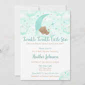 Twinkle Twinkle Little Star Beer Baby shower Kaart (Voorkant)