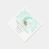 Twinkle Twinkle Little Star Beer Baby shower Servet (Hoek)