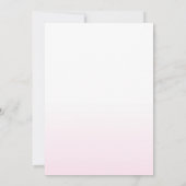 Twinkle Twinkle Little Star Birthday Invitation Kaart (Achterkant)