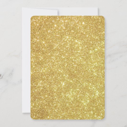 Twinkle Twinkle Little Star Birthday Invitation Kaart (Achterkant)