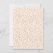 Twinkle Twinkle Little Star Birthday Invitation Kaart (Achterkant)