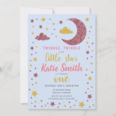 Twinkle Twinkle Little Star Birthday Kaart (Voorkant)