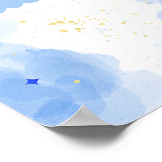 Twinkle Twinkle Little Star Blank DIY Poster (Hoek)