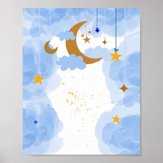 Twinkle Twinkle Little Star Blank DIY Poster (Voorkant)