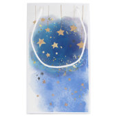 Twinkle Twinkle Little Star, Blue And Gold Klein Cadeauzakje (Achterkant)