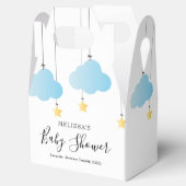 Twinkle Twinkle Little Star Blue Boy Baby shower Bedankdoosjes (Geopend)
