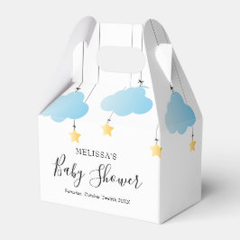 Twinkle Twinkle Little Star Blue Boy Baby shower Bedankdoosjes