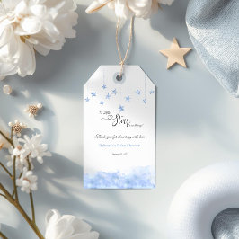 Twinkle Twinkle Little Star Blue Boy Baby Shower Cadeaulabel